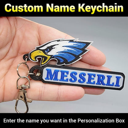 Eagle Pride Earrings & Keychain