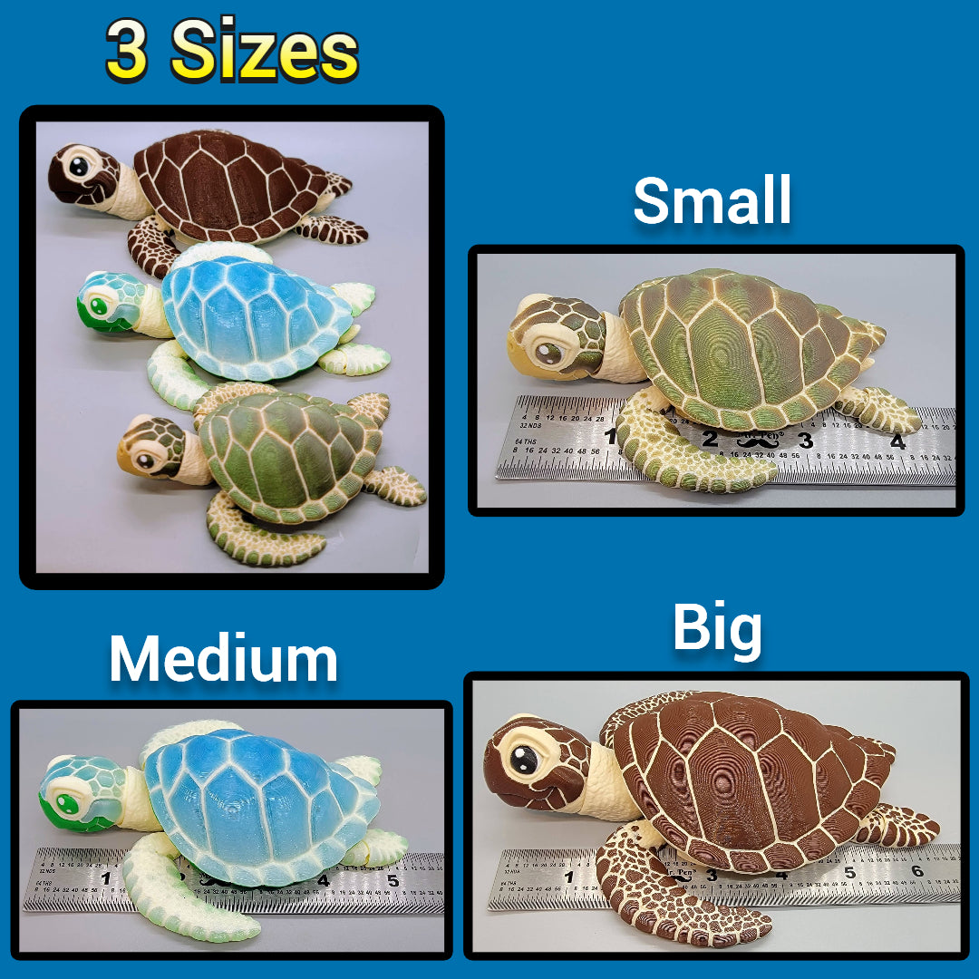 Articulated Sea Turtle Toy