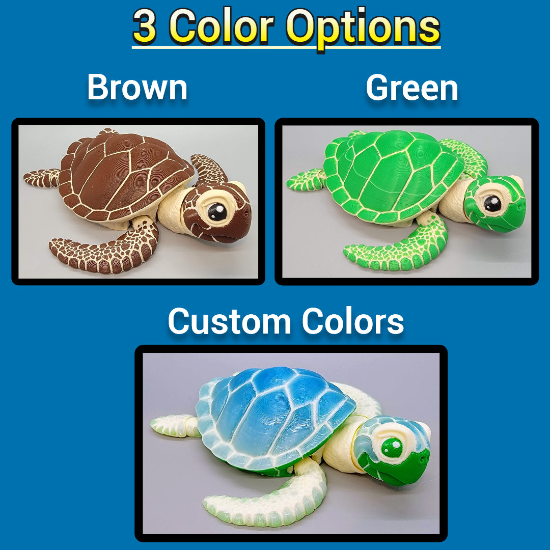 Articulated Sea Turtle Toy