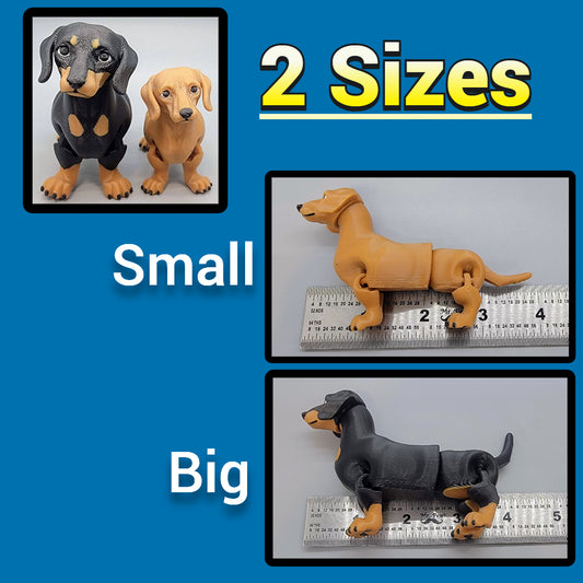 Articulated Dachshund Toy