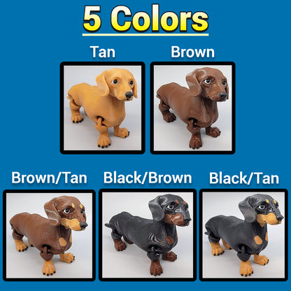 Articulated Dachshund Toy