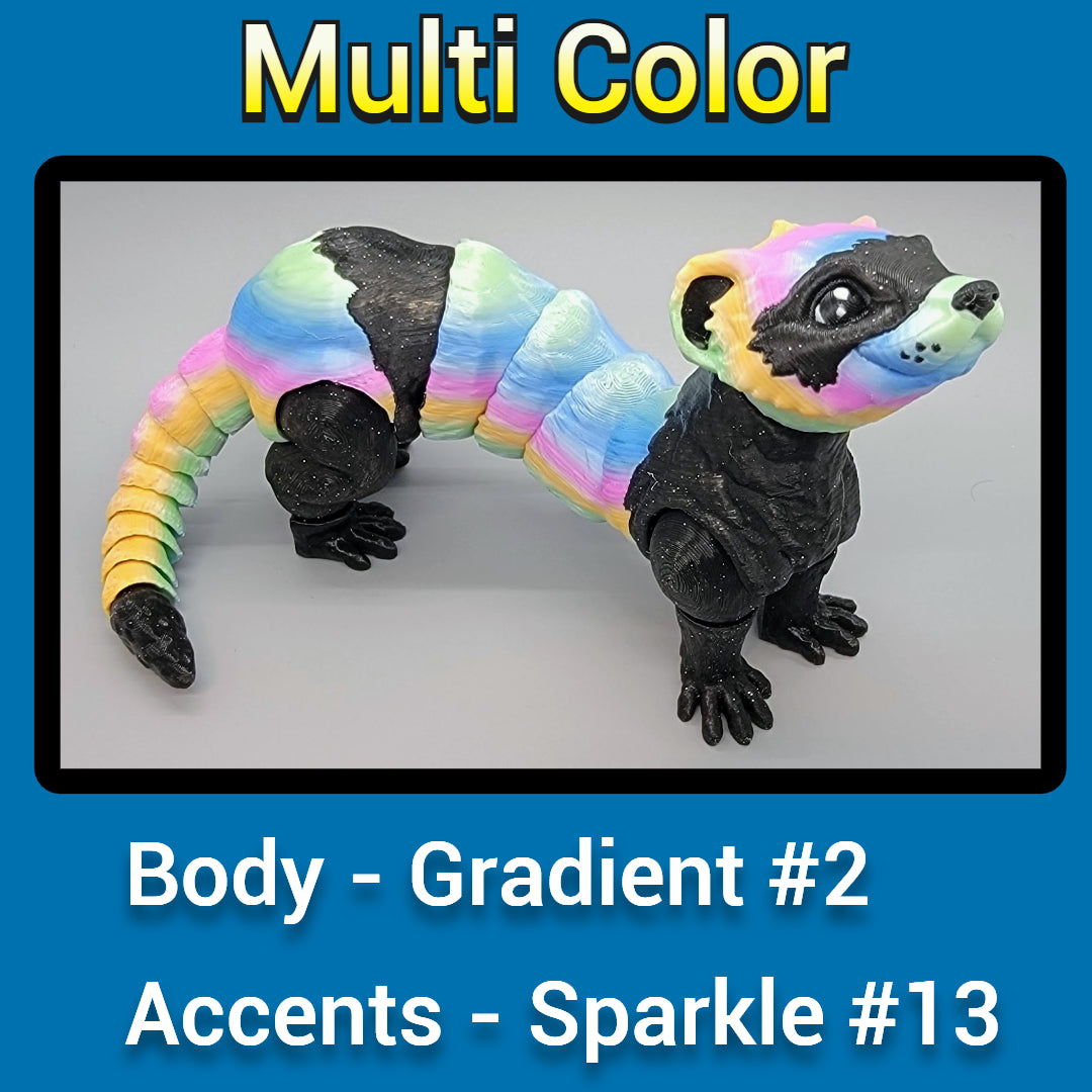 Articulated Ferret Toy