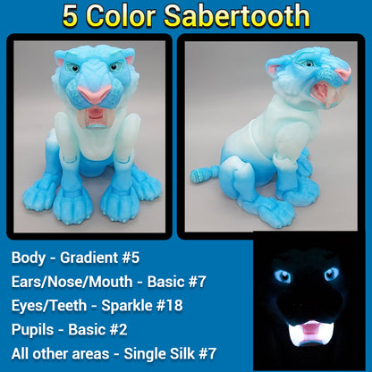 Custom Colors Tiger Toy