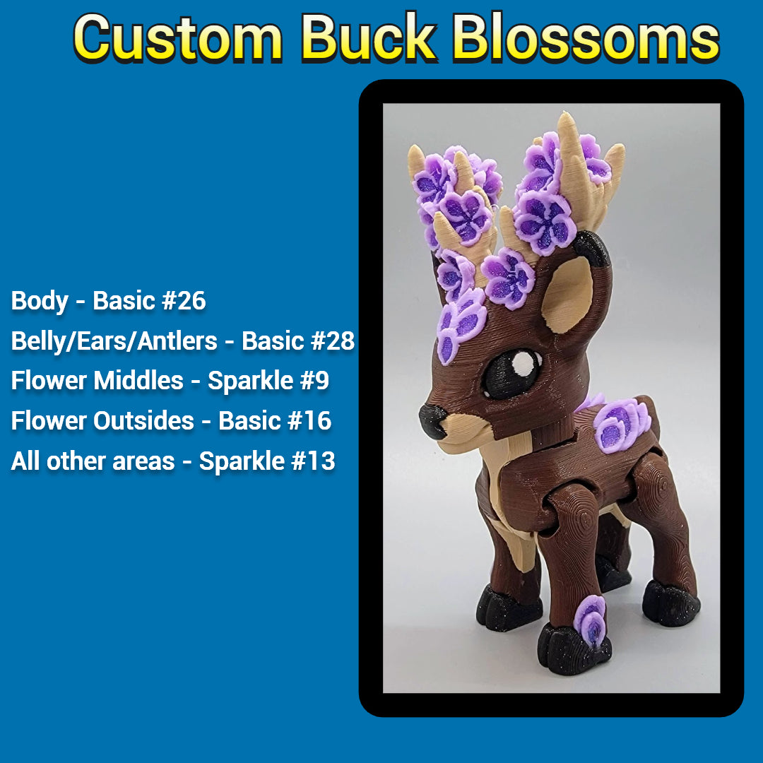 Cherry Blossom Deer Toy