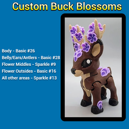 Cherry Blossom Deer Toy