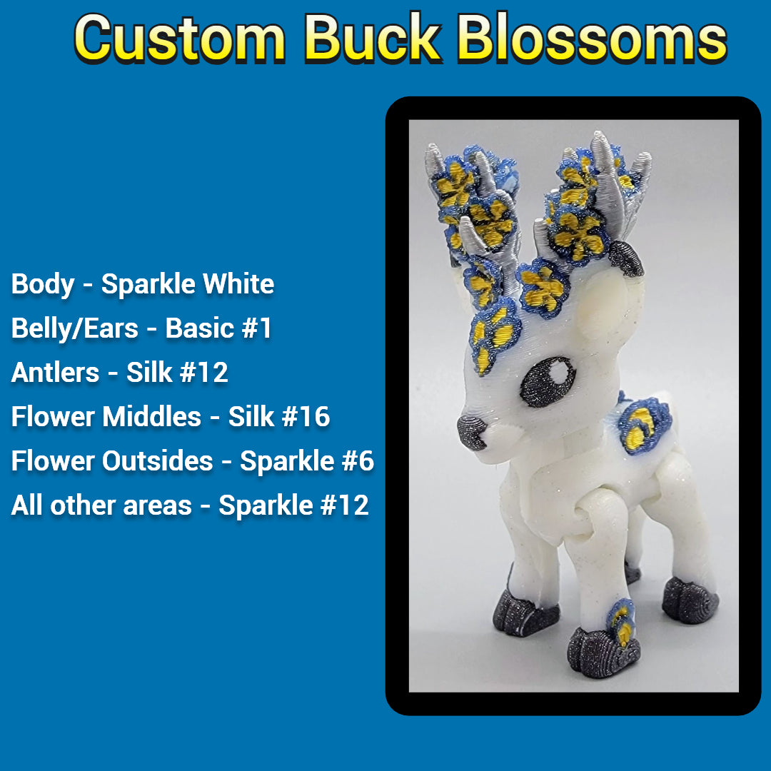 Cherry Blossom Deer Toy