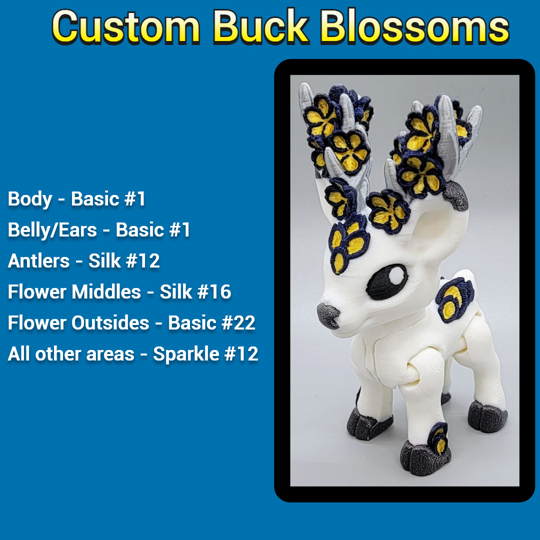 Cherry Blossom Deer Toy