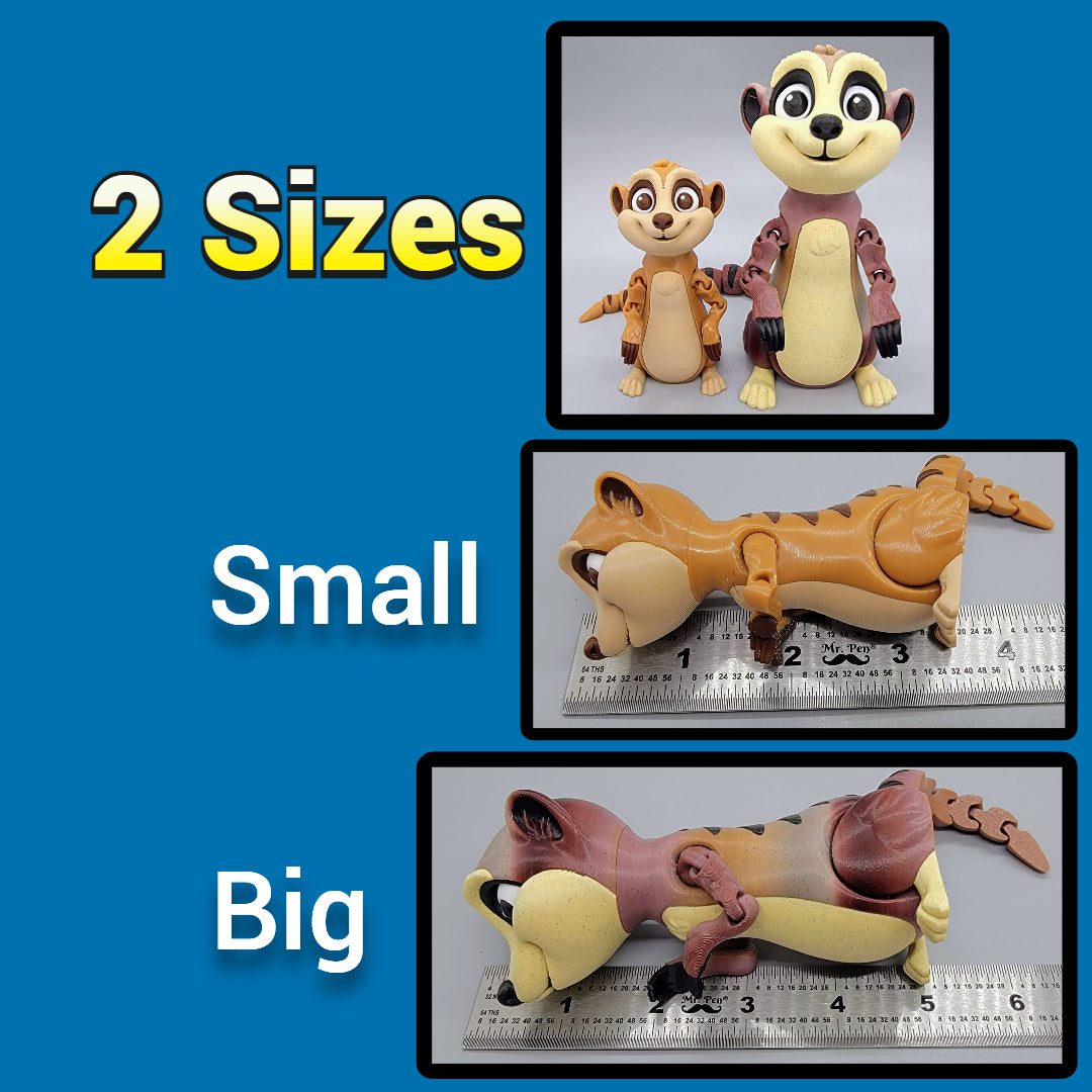 Articulated Meerkat Toy