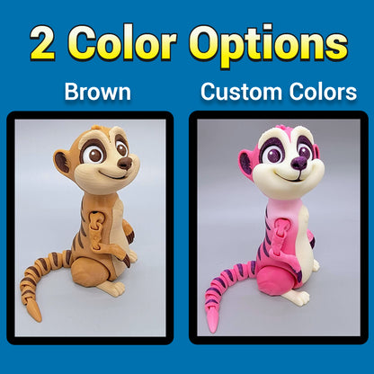 Articulated Meerkat Toy