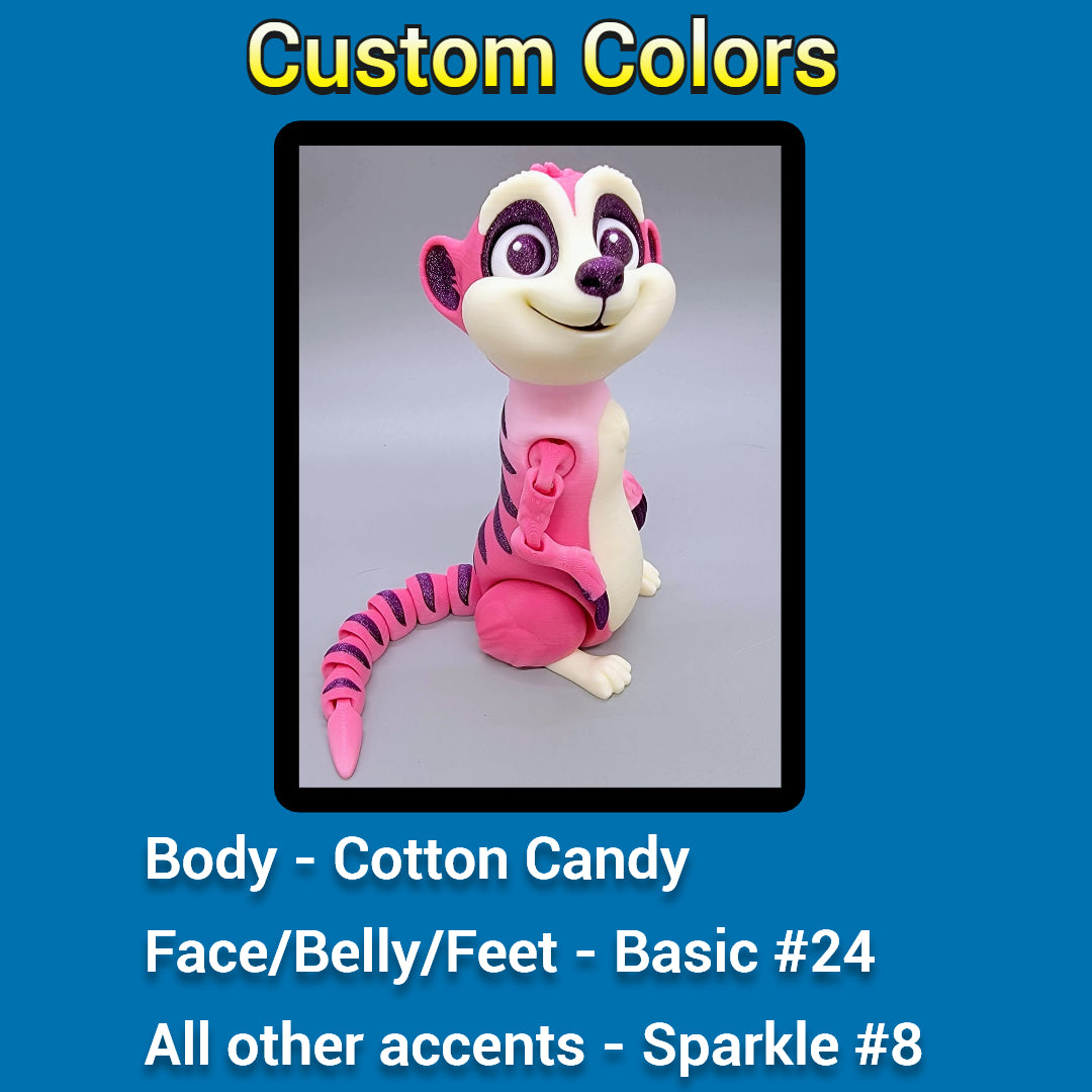 Articulated Meerkat Toy