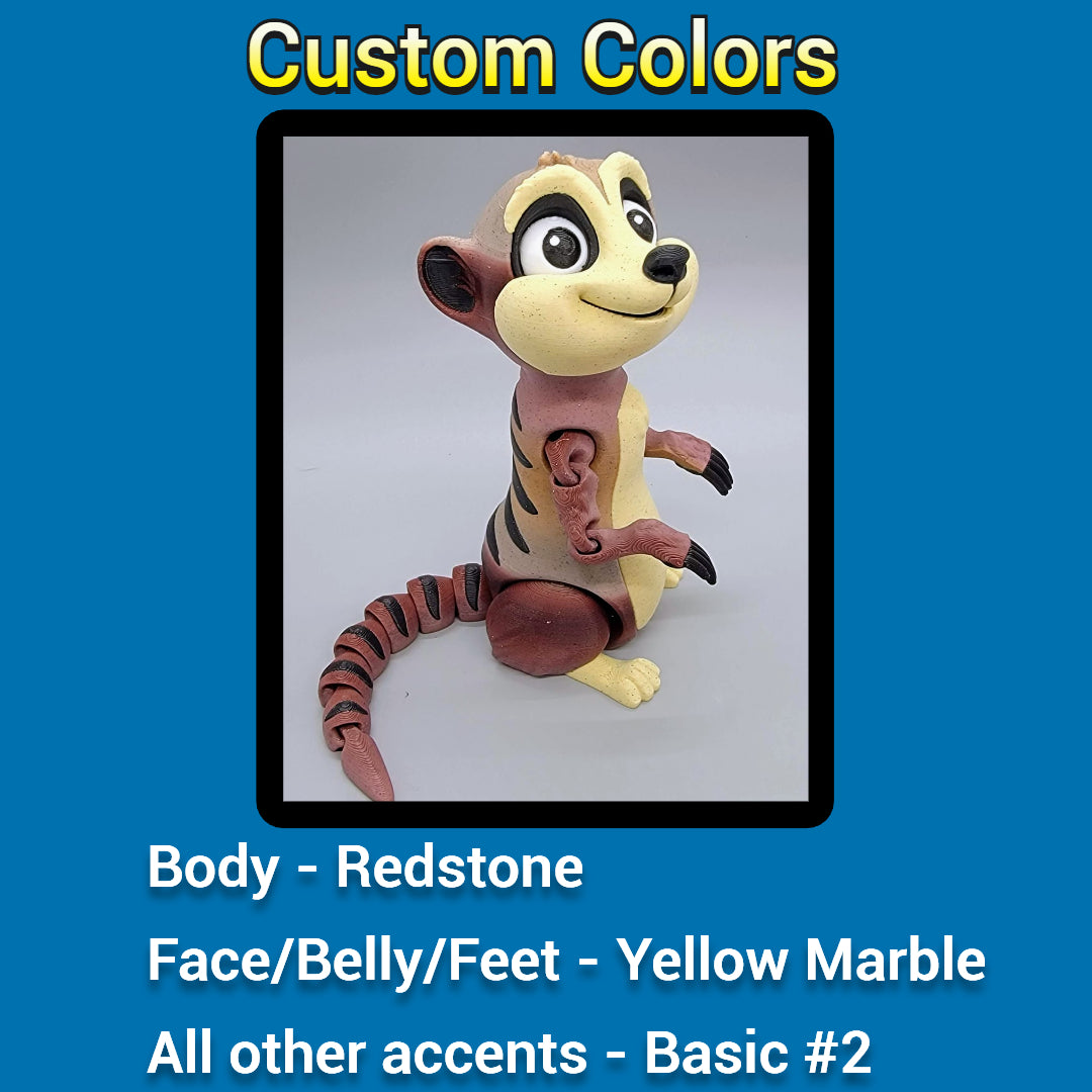 Articulated Meerkat Toy