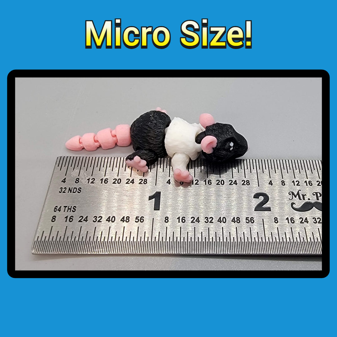 Mini Rat Fidget & Keychain