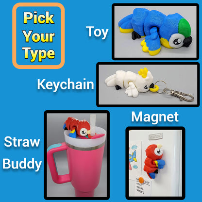 Baby Parrots Fidget Toys