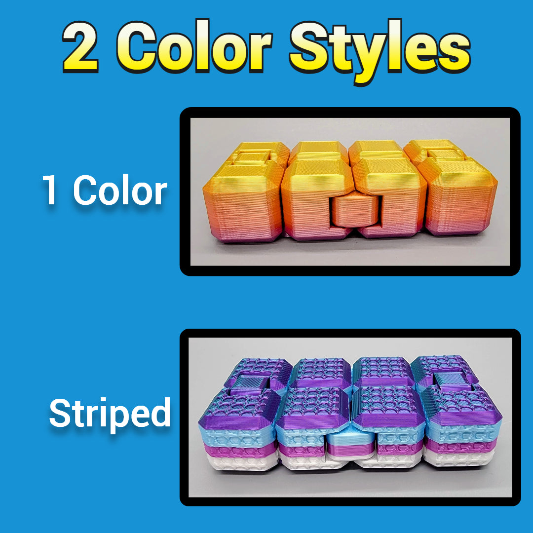 Infinity Fidget Cube – 3D Printed Sensory Toy