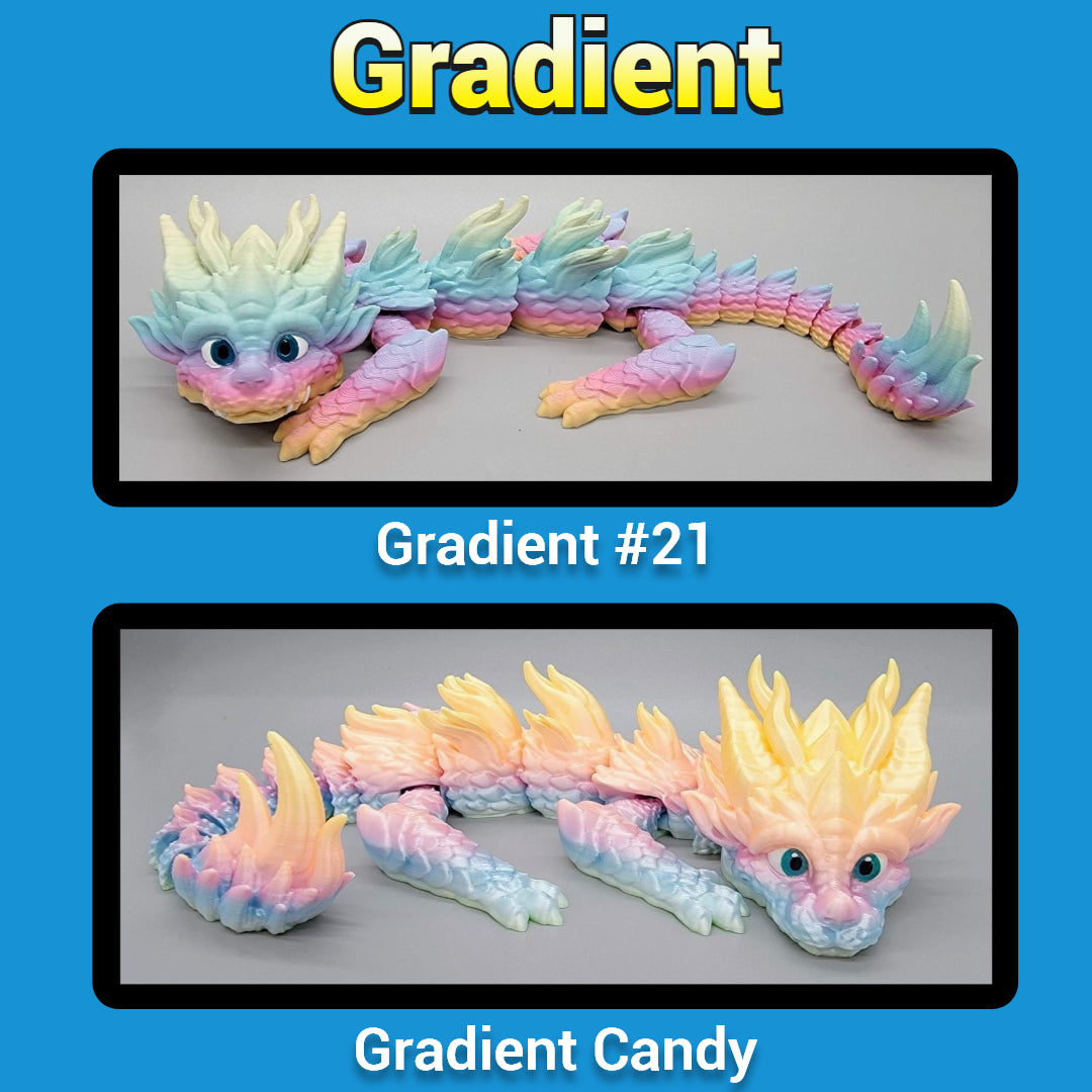 Mystical Flexi Baby Dragon Toy