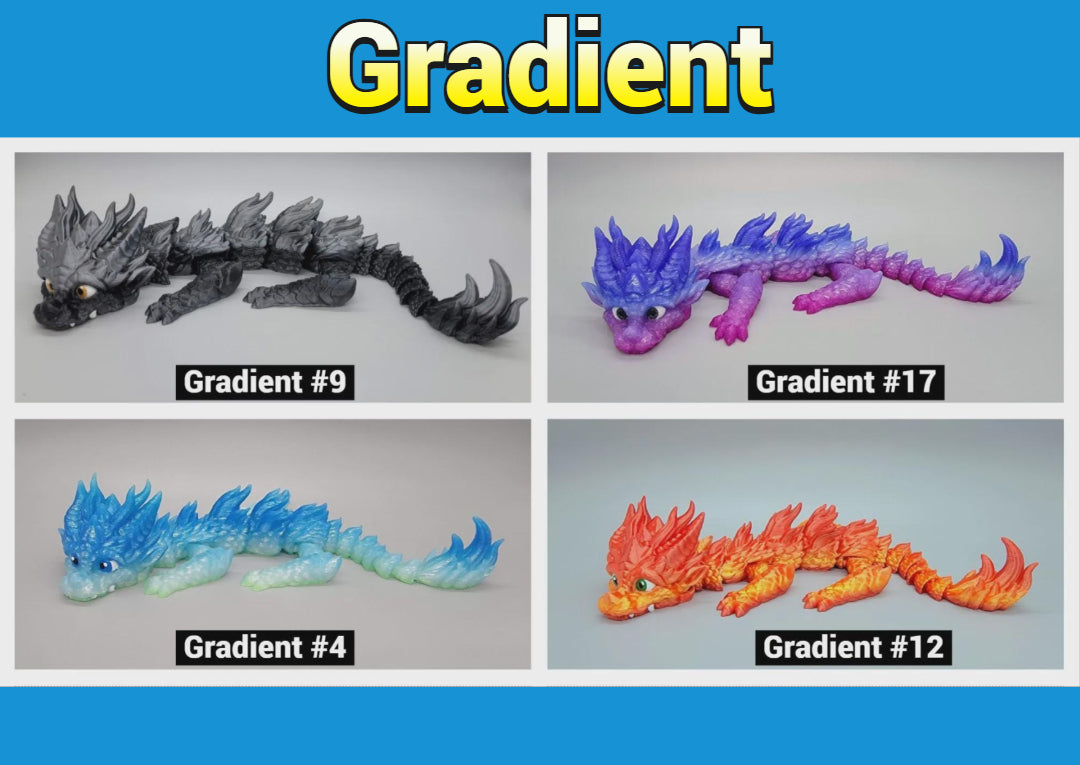 Mystical Flexi Baby Dragon Toy