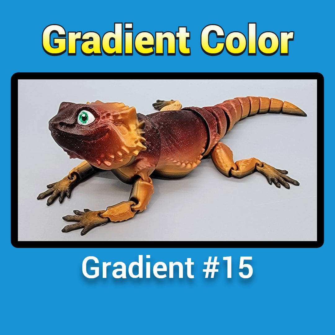 Articulated Bearded Dragon Toy