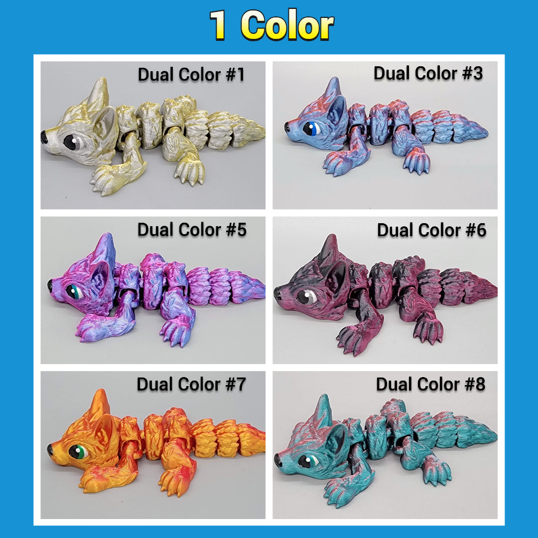 Baby Wolf Fidget or Keychain