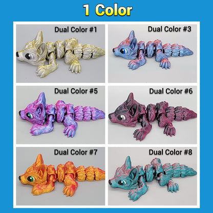Baby Wolf Fidget or Keychain