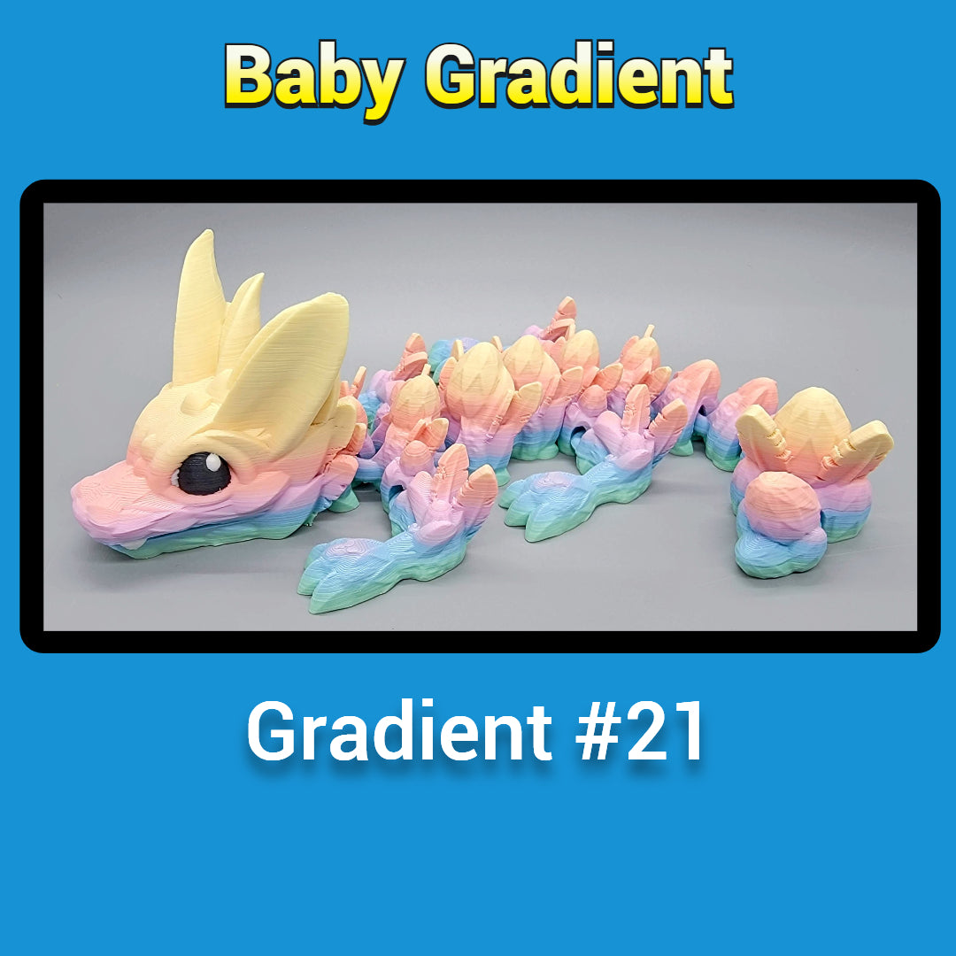 Articulated Bunny Dragon Toy