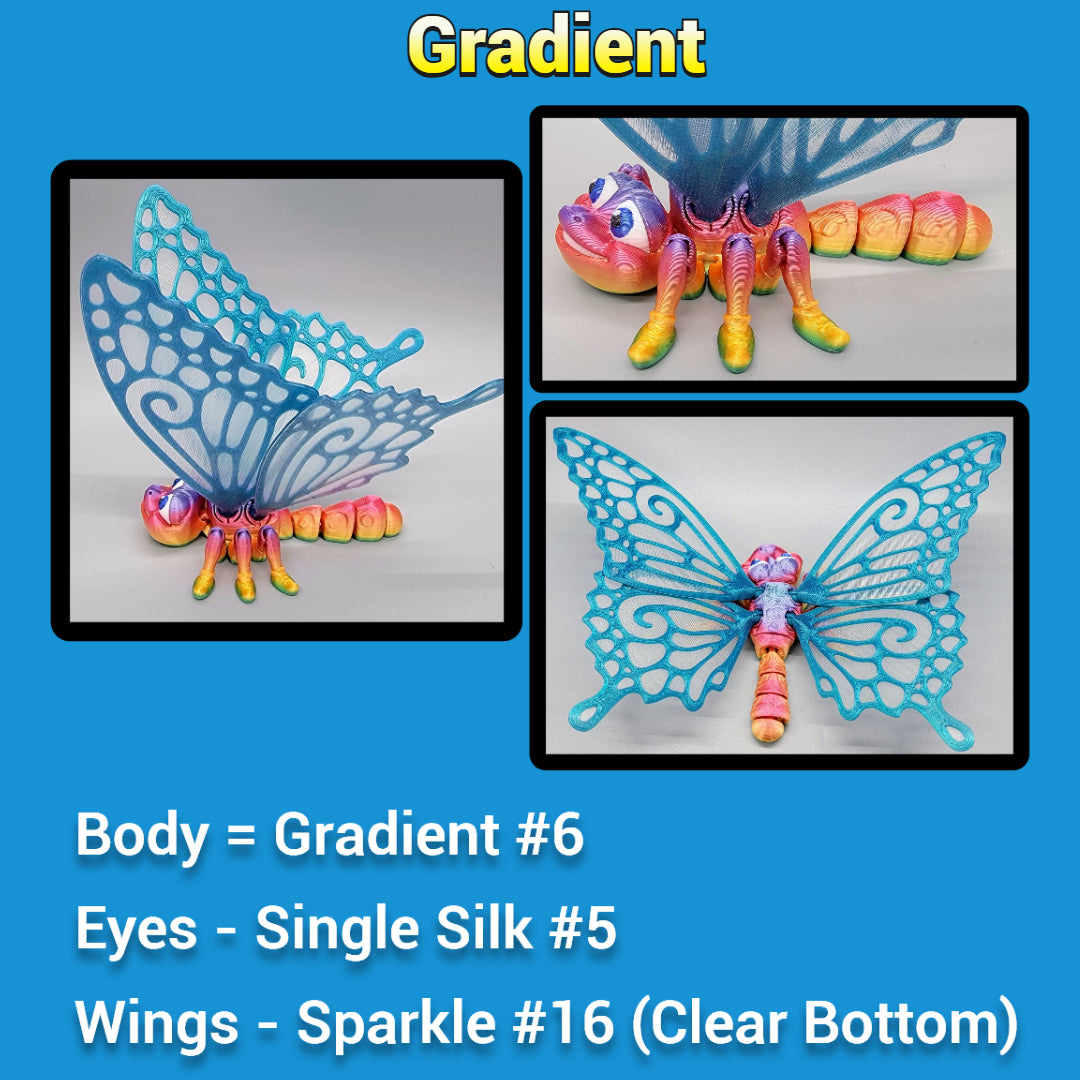 Articulated Butterfly Toy