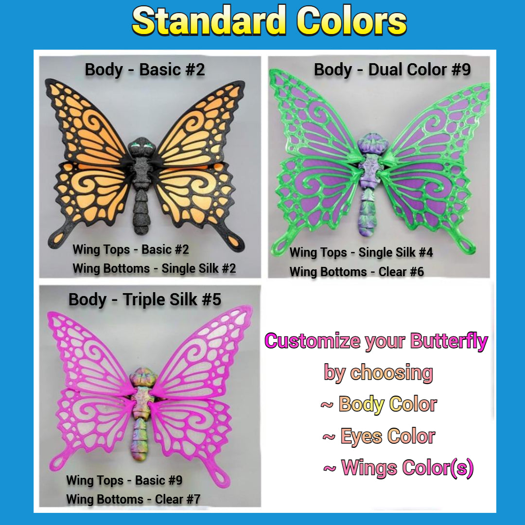 Articulated Butterfly Toy