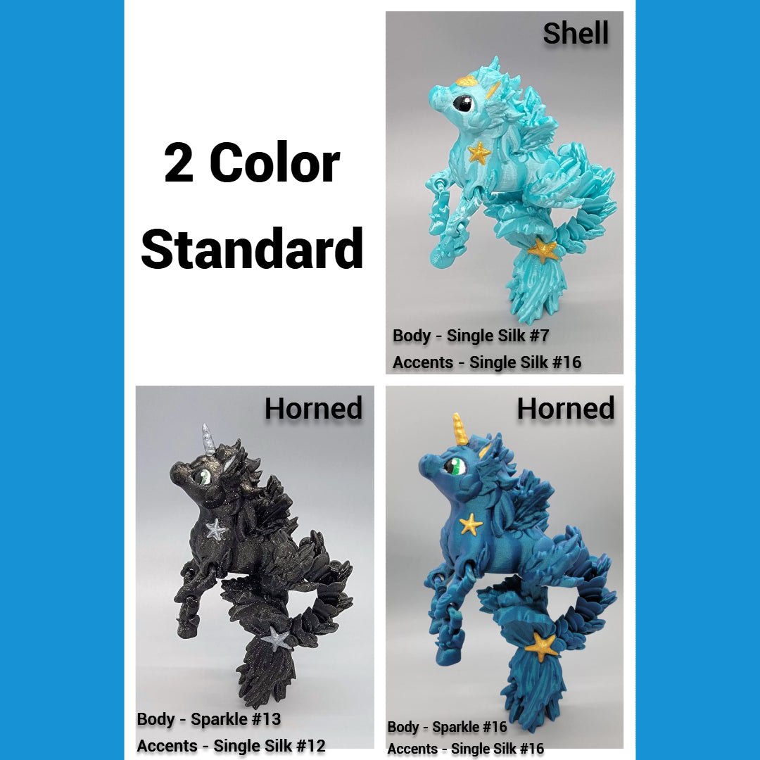 Articulated Sea Horse Toy