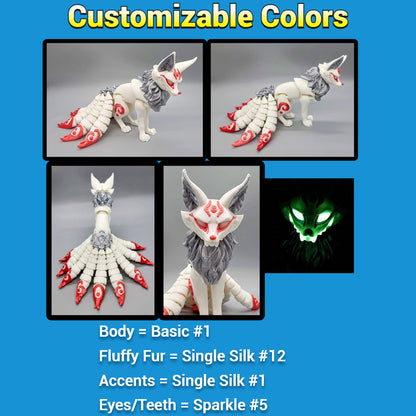 Twisty Kitsune Toy