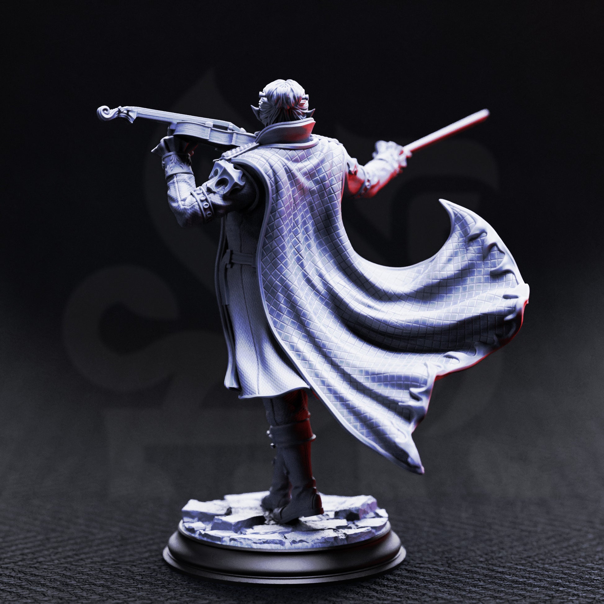 High-detail resin Vampire Socialite miniatures, guests of the masquerade, perfect for TTRPG campaigns, NPCs, and gothic fantasy collections.
