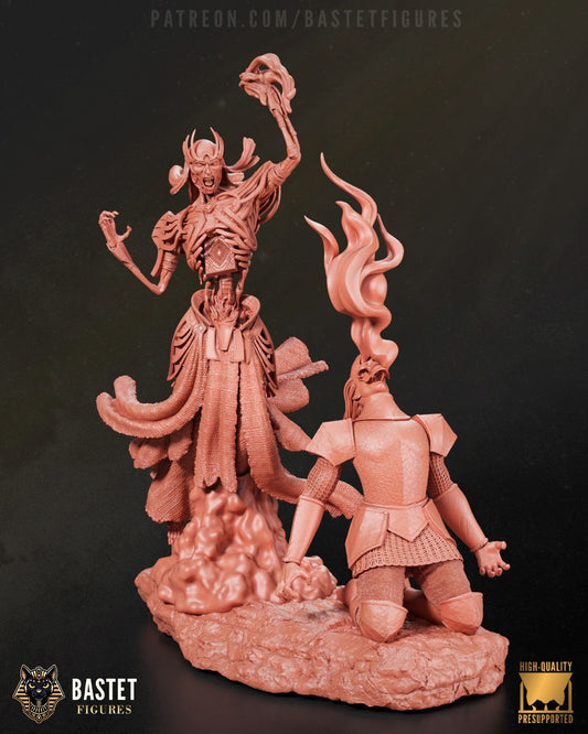 Vecna Miniature Diorama & Bust