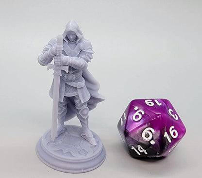 Visage – The Faceless Knight printed with Chitu Systems Conjure Rigid Resin in .03mm layer height on a Uniformation GK3 Ultra