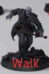 The Nocturne Assembly vampire warband resin miniatures by Rescale Miniatures, 32mm scale with gothic armor and scenic bases | D&K Custom Prints