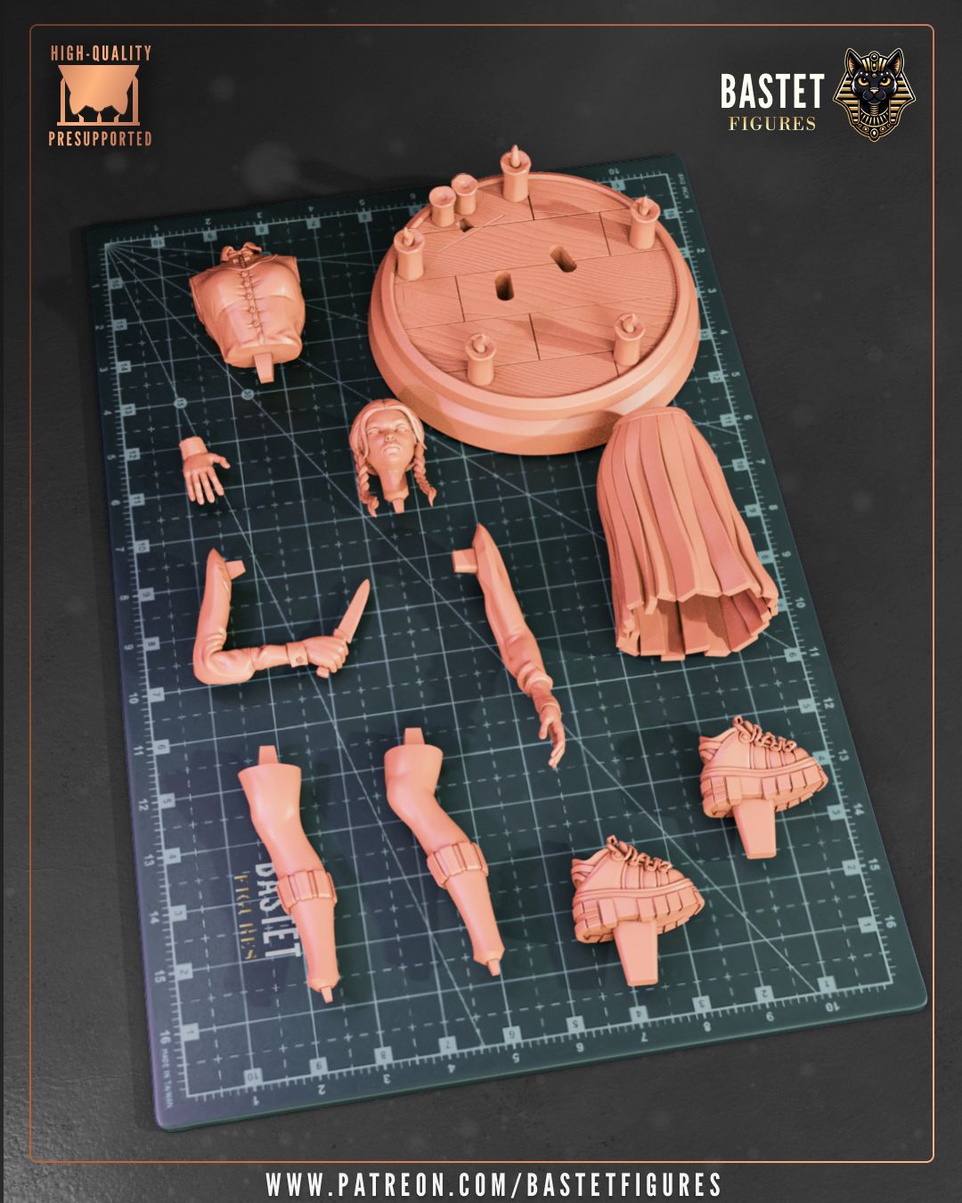 Wednesday 1:8 Scale Resin Statue or Bust