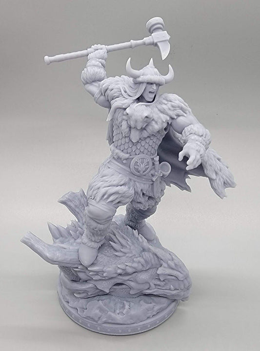 Front view - Wulfheim the Barbarian - Printed and assembled by D&K Custom Prints