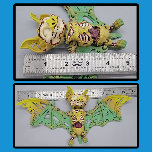 Zombie Bats – Articulated Toy Set