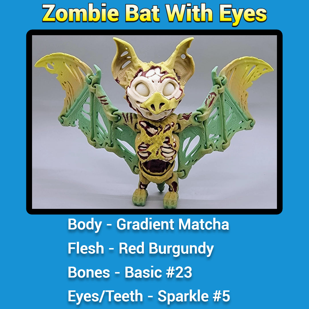 Zombie Bats – Articulated Toy Set