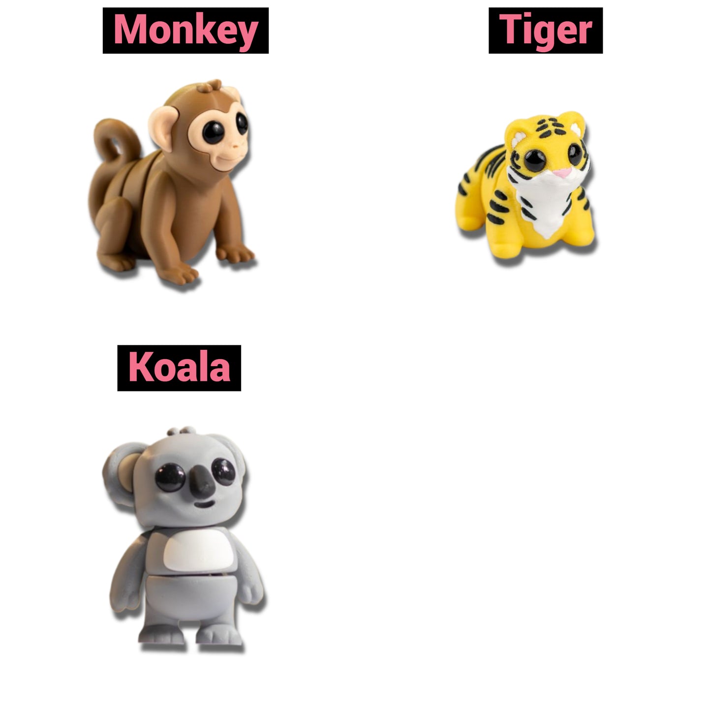 Mini Zoo Animal Fidgets