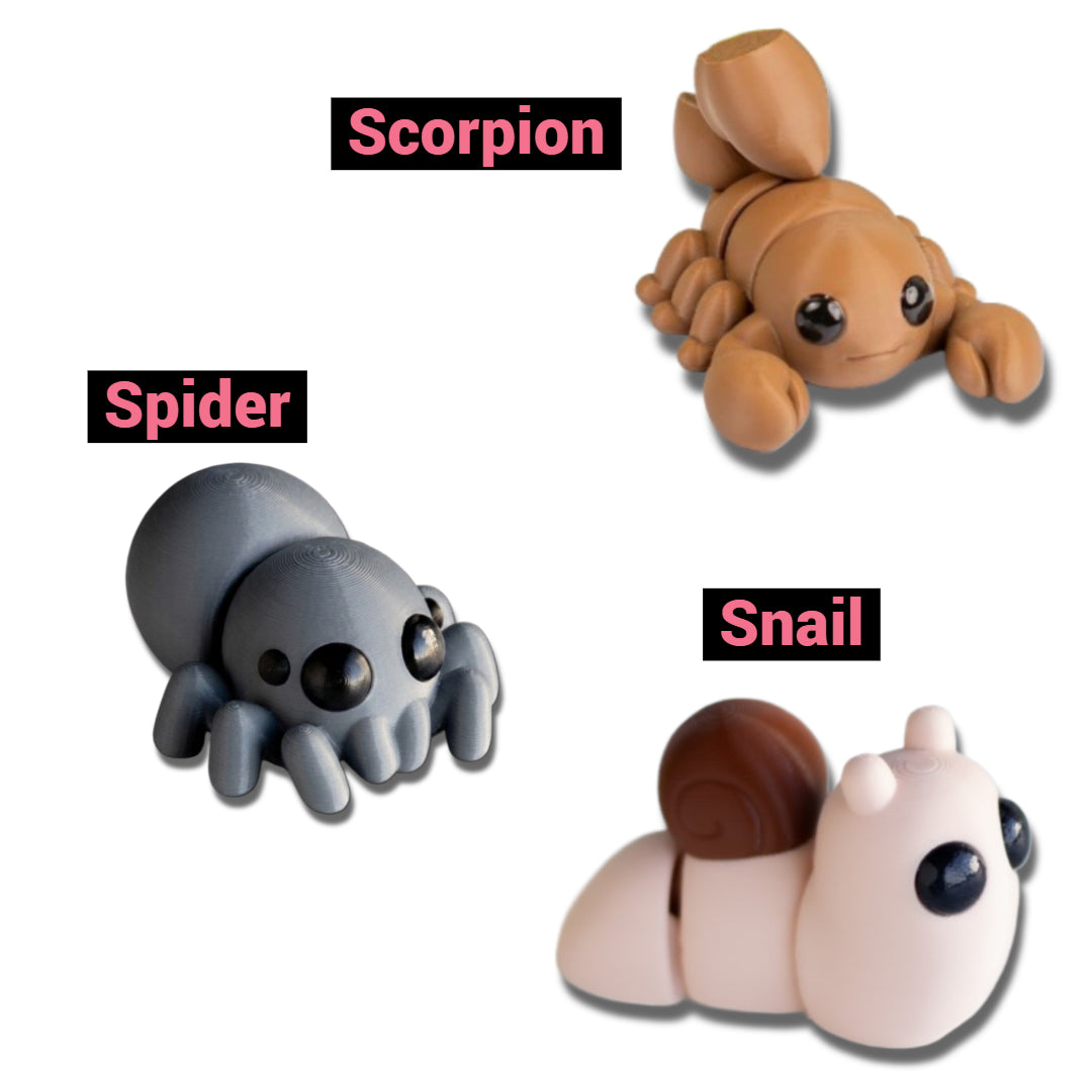 Mini Bugs & Garden Critters Fidgets