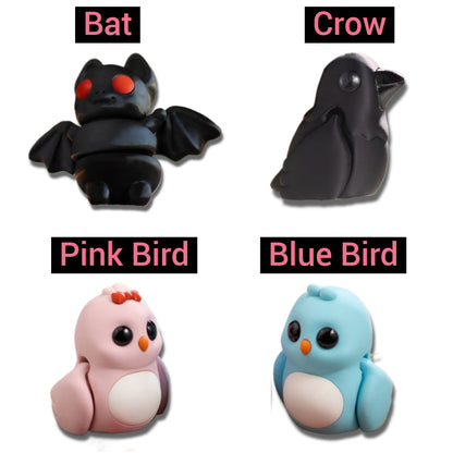 Bats & Birds — Articulated Toy Set