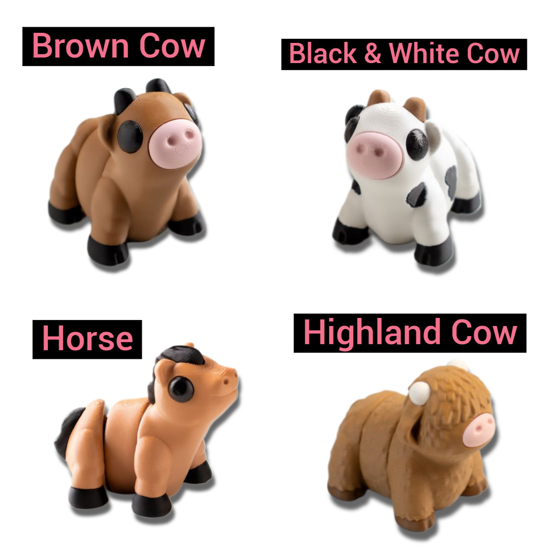 Mini Farm Animal Fidgets