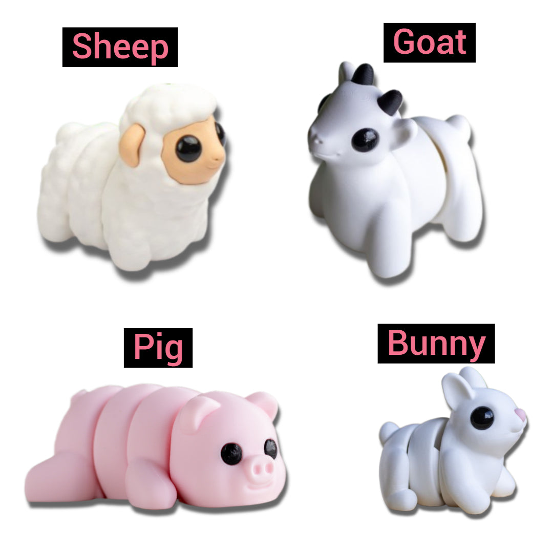 Mini Farm Animal Fidgets
