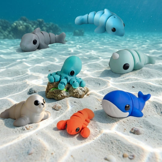 Mini Ocean Creature Fidgets