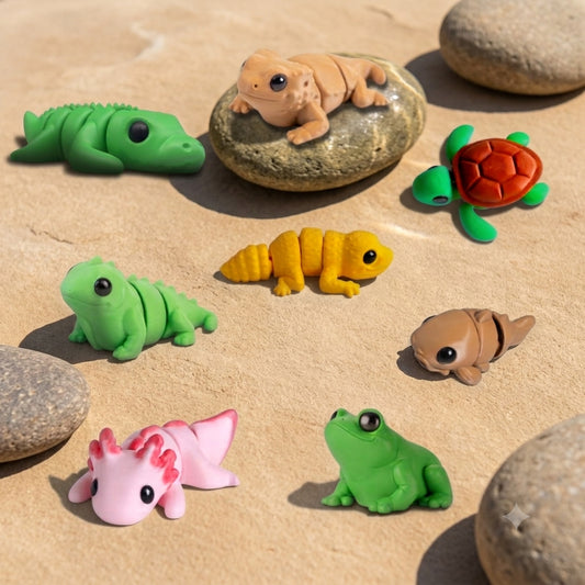 Mini Reptile & Pond Animal Fidgets