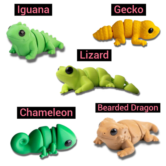 Mini Reptile & Pond Animal Fidgets