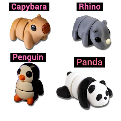 Mini Zoo Animals – Articulated Toy Set