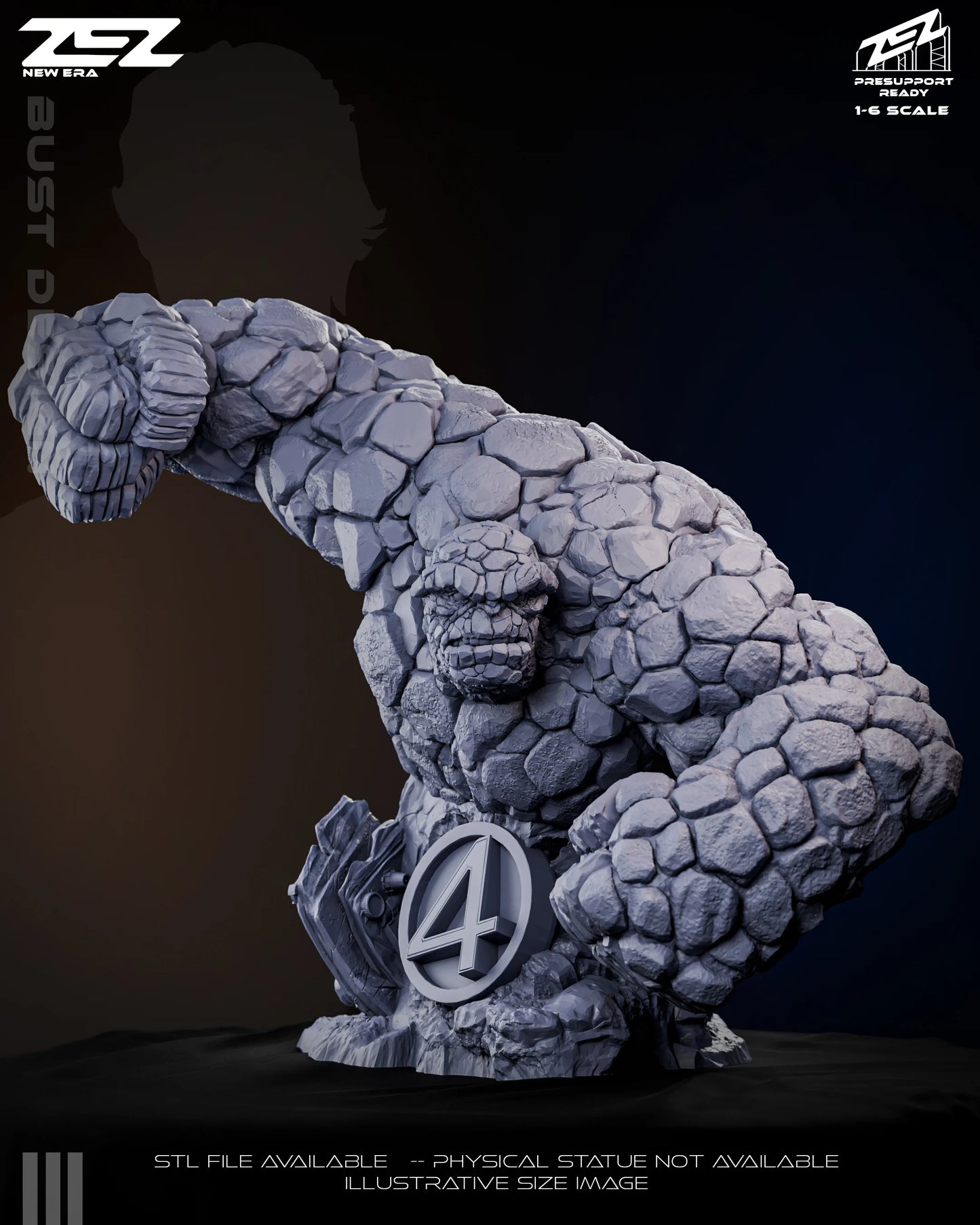 The Thing (Marvel Comics) – 1:6 Scale Statue or Bust | ZEZ Studios