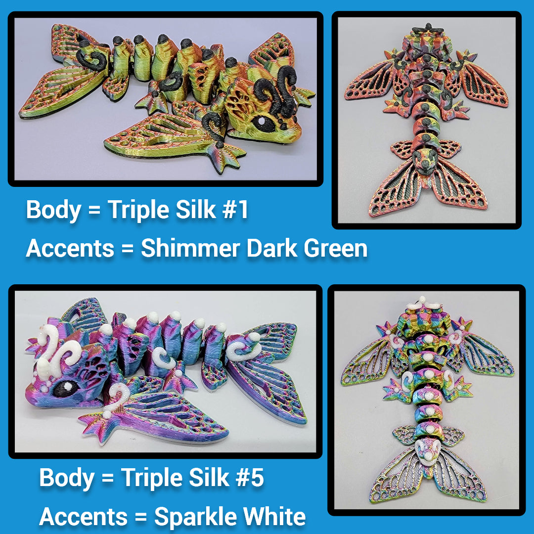 Butterfly Wyvern Fidget or Keychain