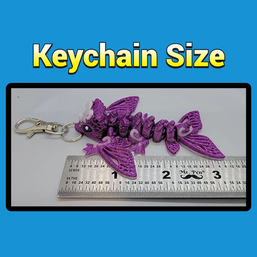 Butterfly Wyvern Fidget or Keychain