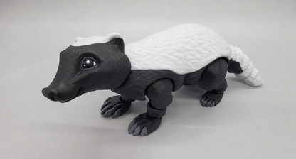 Articulated Badger & Honey Badger Toy