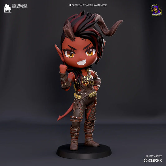 Chibi Scorching Barbarian resin garage kit GK fandom collectible